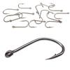 100Pcs 1 Box High Quality Carbon Steel 10 Sizes Fishing Hooks Fish Bait Durable Head Fishook