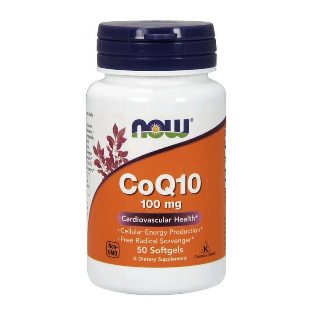CoQ10, 100mg - 50 Softgels