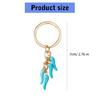Portachiavi Creativo a Forma di Peperoncino Anello Portachiavi in Lega Accessorio Decorativo Portafoglio Auto Ciondolo da Appendere per Borse Regali