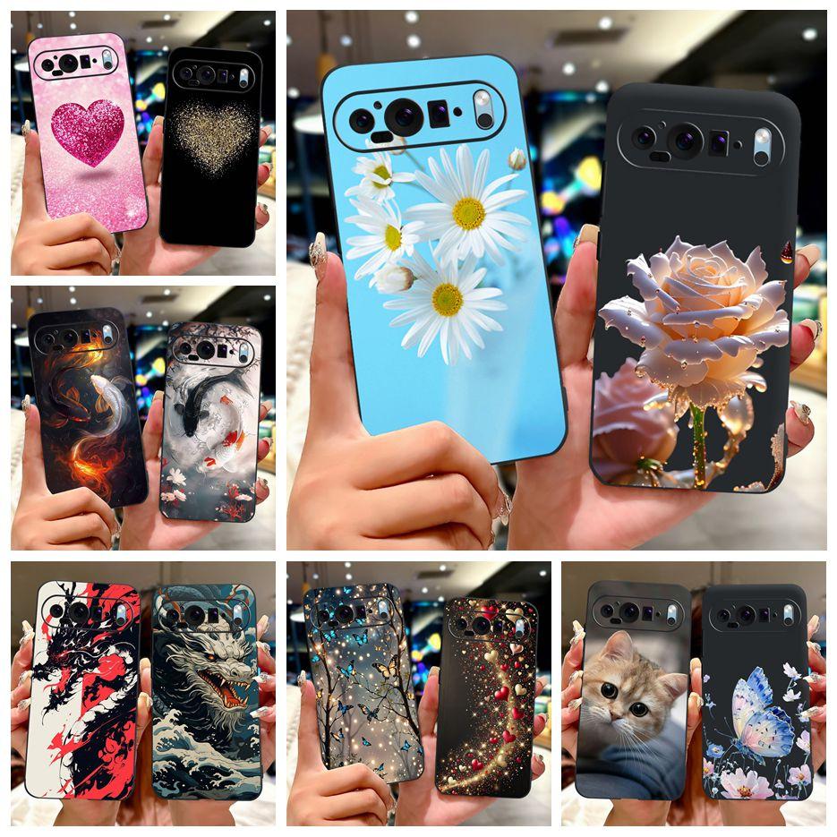 For Google Pixel 9 Pro Case Pixel9A New Fashion Painted Cover Soft TPU Phone Case For Google Pixel 9A Pixel9 Pro Back Cover Bags