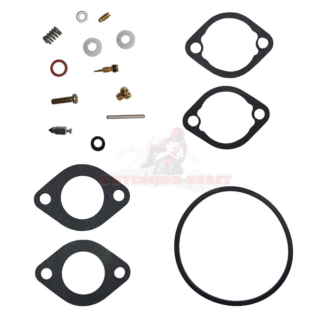 Carb Rebuild Repair Kit Carburetor Fits Kawasaki 610 600 SX Mule