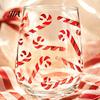 Decoración del Hogar Cristalería Vasos para Cócteles Navideños, Vaso con Diseño de Papá Noel Muñeco de Nieve Reno Árbol, 300ml Sin Plomo Cristalería para Mesa Festiva