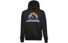 Converse Sweatshirts Men's Black Hooded Moderate Regular 10018993-A01