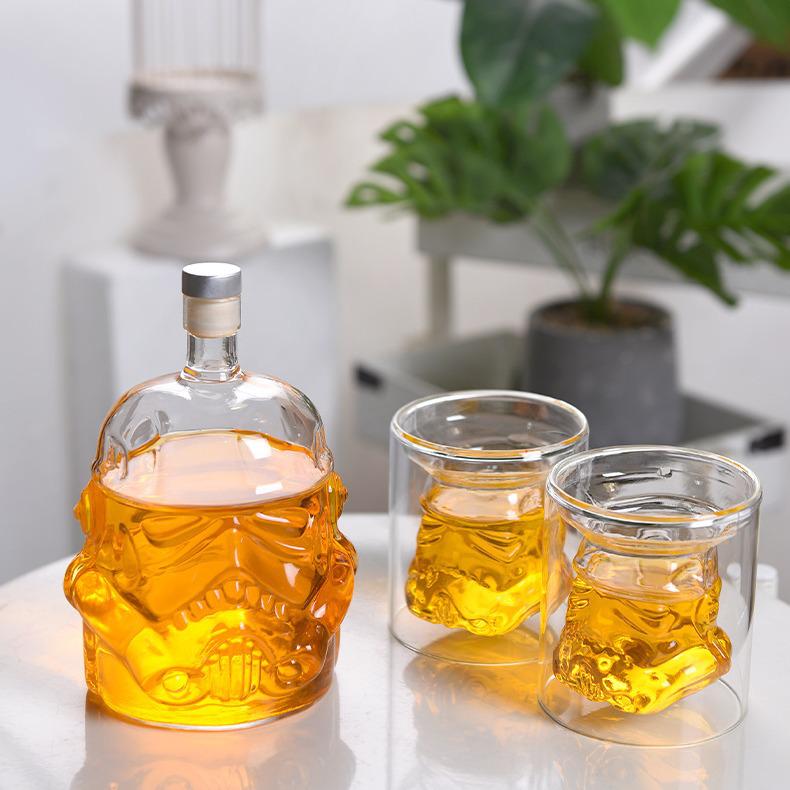 Star Wars Stormtrooper Hoge Borosilicaat Whiskeyglas Fles