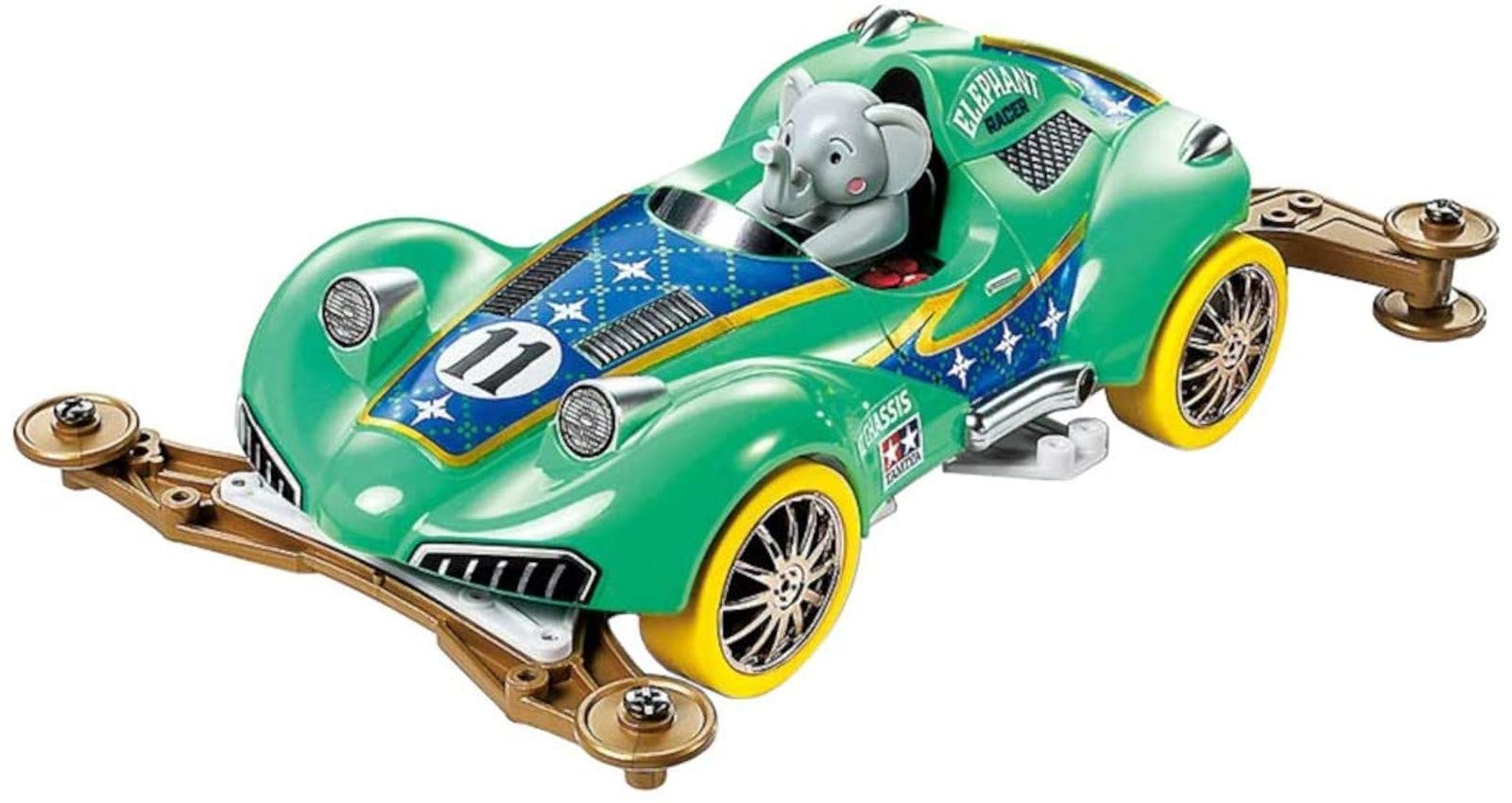 Tamiya Mini 4WD Специальное издание Mini 4WD Слон Шасси VZ 95569