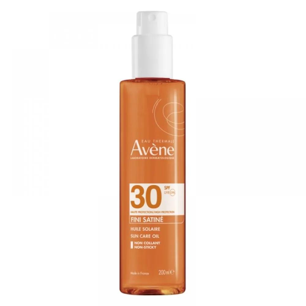 Avene Satin Finish Sun Oil SPF30 - 200ml