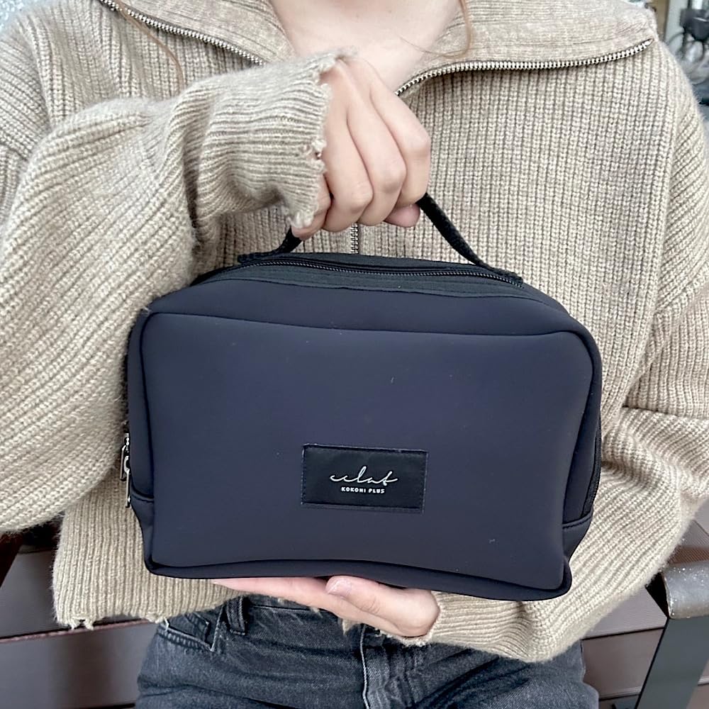 Diaper Diaper Mini Changing Vanity Tote Simple Mommy Bag [kokoniplus] Pouch, Case, Bag, Neoprene, Bag, Bag, Pouch, Bag, Naoprenebag, Bag, (Black)