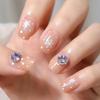 Flash K9 6mm Fat Square Rhinestones for Nail Art - Multi-faceted, No Base Holder, Wearable Nail Accessories