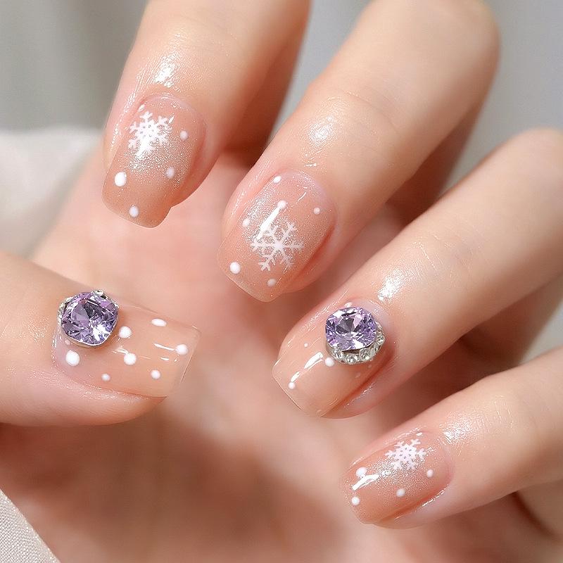 Flash K9 6mm Fat Square Rhinestones for Nail Art - Multi-faceted, No Base Holder, Wearable Nail Accessories