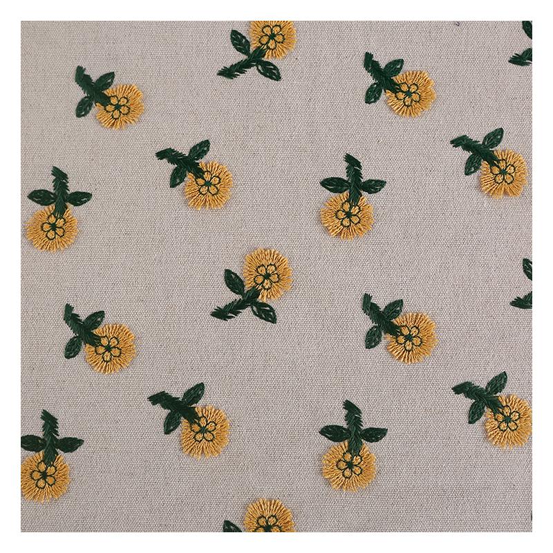 50x125cm Chic Art Broderie Margarete In Material In Bumbac In 3D Material Jacquard Margarete Pentru Rochie DIY Articole de Îmbrăcăminte Geantă Material pentru Pernă