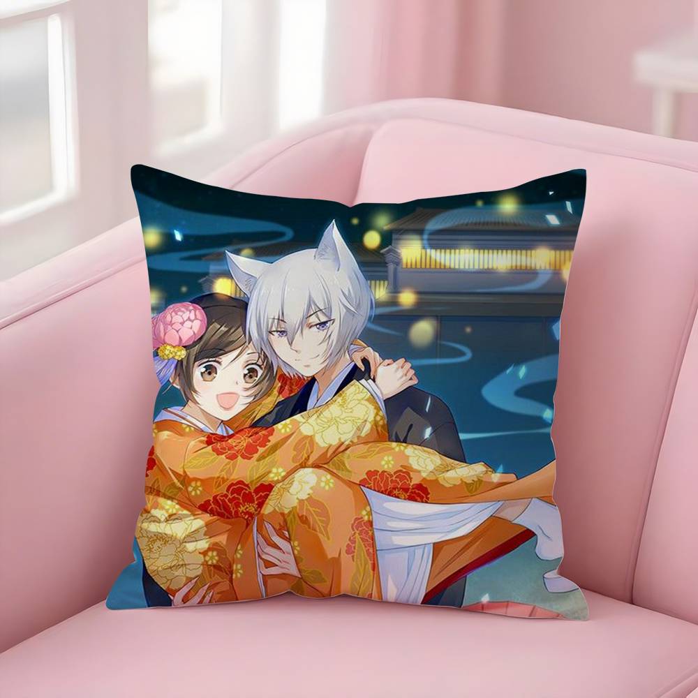 Love Anime K-Kamisama HajimemashitaS Pillow Case Soft Plush Fabric Double Sided Print Decorative Home Living Room Gift Cushion