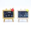 1 Set  Dollhouse Miniature Coffee House Signboard Painting Board Palette Model Doll Kitchen Home Decoration Toys