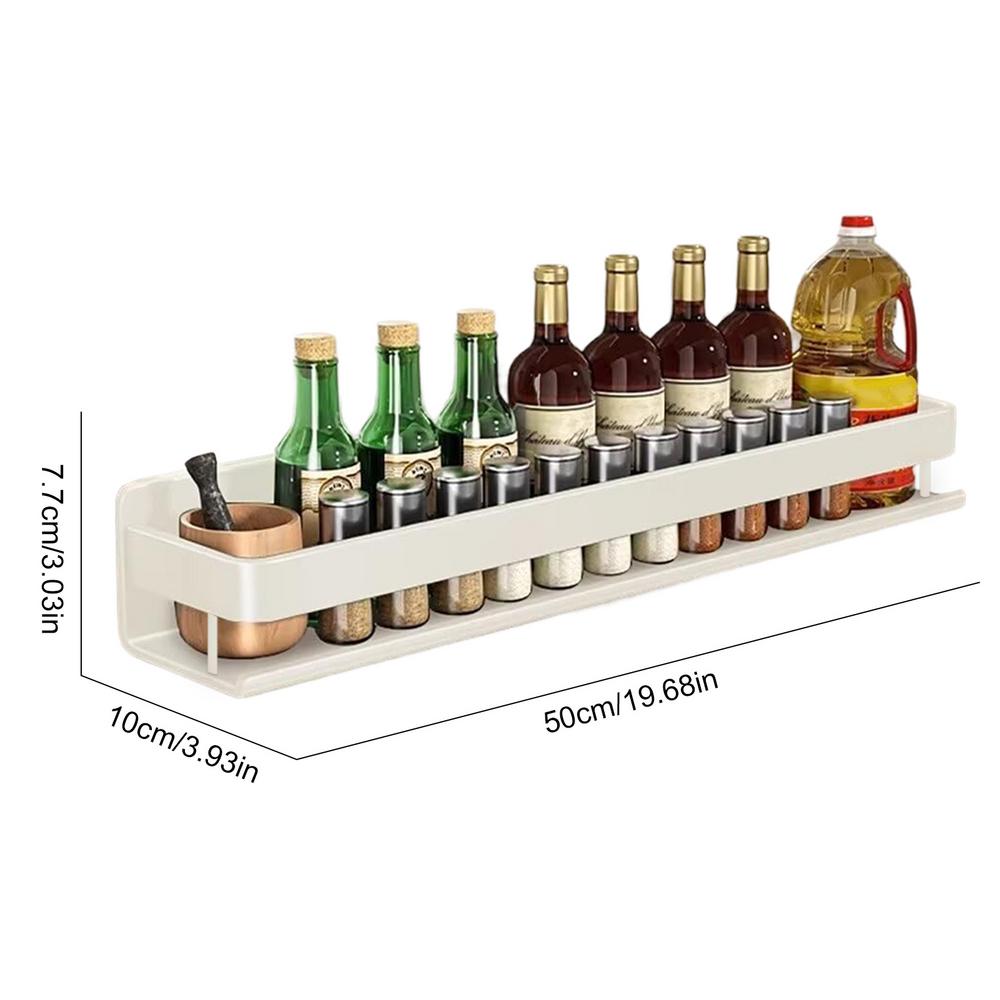 Küche Organizer Regal Wand-montiert Lagerung Rack Küche Messer Halter Wand Gewürz Essstäbchen Löffel Schaufel Lagerung