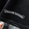 8708 CHROME HEARTS 2026 Summer New High Quality Cotton Round Neck Loose Large Size Men's and Women's T-shirt Couple T-shirt