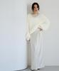 Yours Oversized Sheer Low Gauge Knit BEXT0247 Small White V-Neck Women's