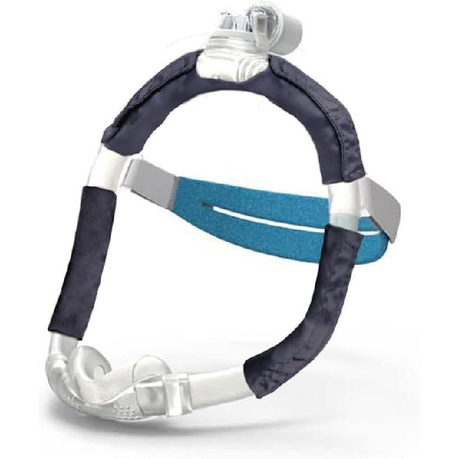 Шелковые чехлы на ремешок CPAP Набор шелковых чехлов на головной ремень CPAP для защиты волос подходят для DreamWear или ResMed AirFit CPAP Удобные лицевые подушечки Защита для волос для CPAP