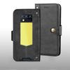 Do etui Oukitel WP100 Titan Metalowa Klamra retro Skórzany Tylny Pokrowiec Na Akcesoria do Telefonu Oukitel WP100 Titan