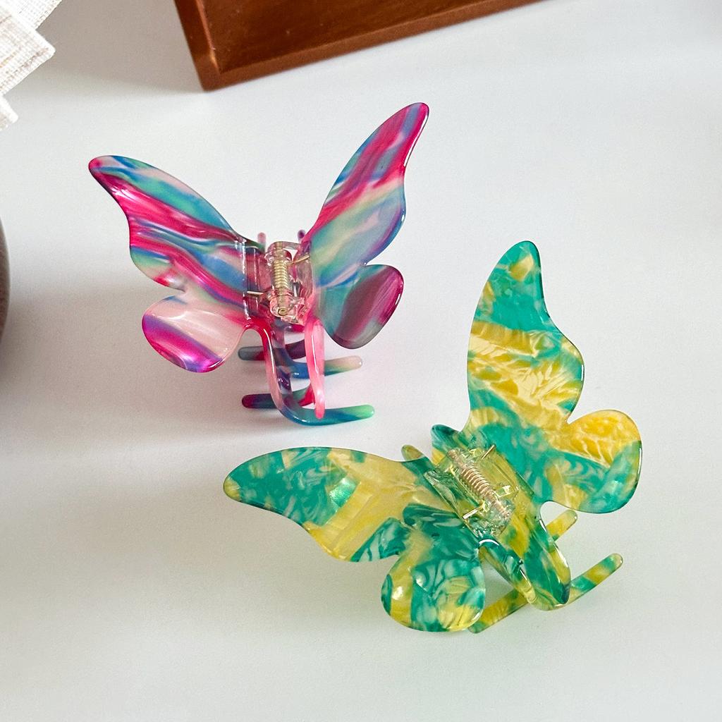 Hair Butterfly Fashionable Claw Clip Made From Acetate Perfect For Women In Colors Stunning