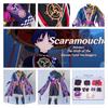 Stunning Scaramouche Cosplay Costume For Women High Collar 3d Printing Fine Stitching