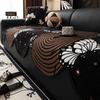 French Horse Brown High-End Pillow Cover Living Room Sofa Light Luxury Light Luxury Sofa Cover Sofa Towel Sofa Cushion