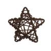 Xmas Tree Wedding Party ArtifIcial Rattan Star Pentagram Shape Sepak Takraw Christmas Gift