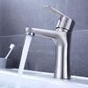 Brushed Gold Single Hole Bathroom Faucet