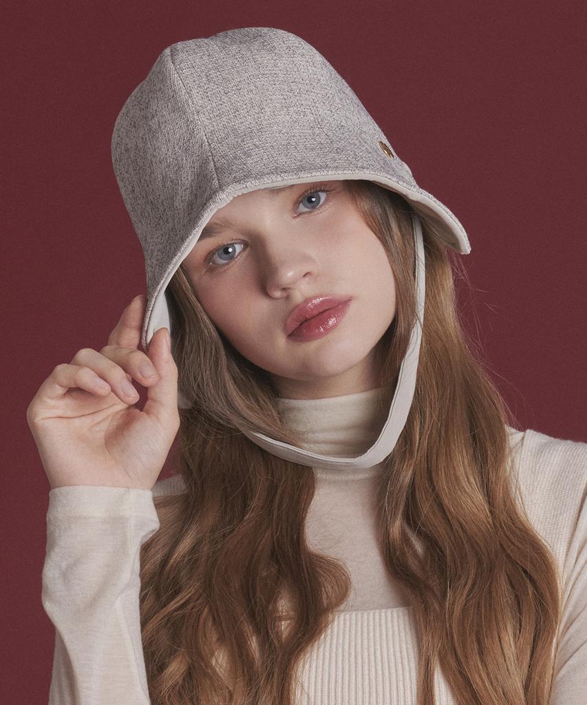 Hwaiteusaenjeu Reversible String Bonnet Hat Lidney (3 Colors)