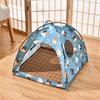 Foldable Cat House Pet Tent Four Seasons Universal Cat and Dog Pet Nest Summer Cool Mat Outdoor Portable Foldable Breathable