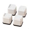Stackable Furniture Riser Water Resistant Sofa Leg Elevator Shock Absorbing AntiSlip Bed 2.6CM