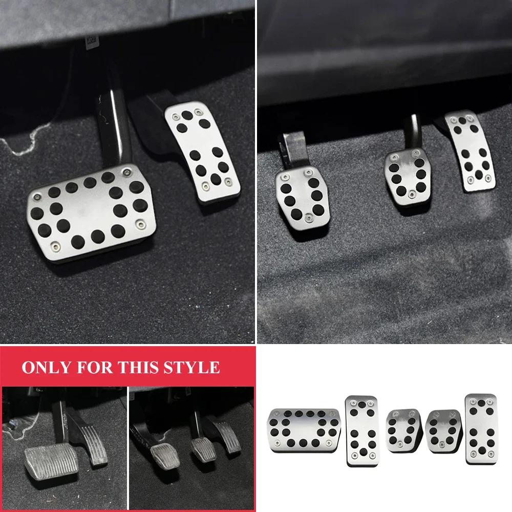 UZYJ9 Car Pedals for Ford Focus 2 MK2 Focus 3 MK3 Kuga Escape ST 2009-2017 Fuel Brake Clutch Pedal Cover Car-styling
