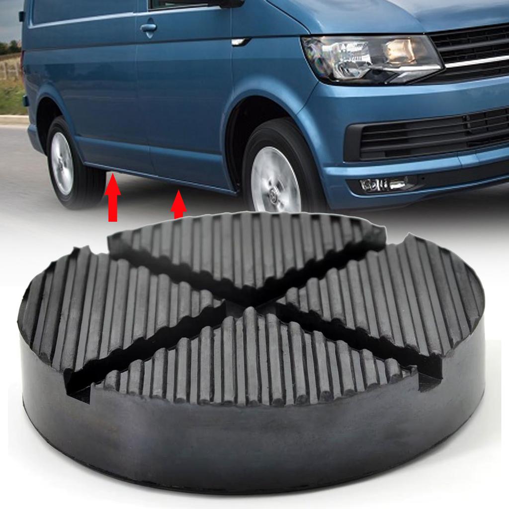 Rubbers Pads Heavy Duty Auto SUV Van Pickup Slotted Lift Jacks Pads For Honda Nissan BMW Skoda Ford Toyota VW Opel KIA Citroen