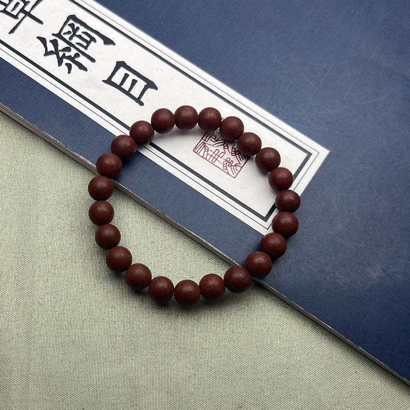 Premium Fragrance Gift Box: Natural Medicinal Beads  Incense Flower Stamen Bracelet with Long-Lasting Scent