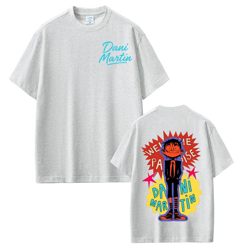 

Singer Dani Martin Fashion Vintage Graphic Tshirt Unisex Women Harajuku Tshirts Shortsleeved Cotton Casual Tshirts S