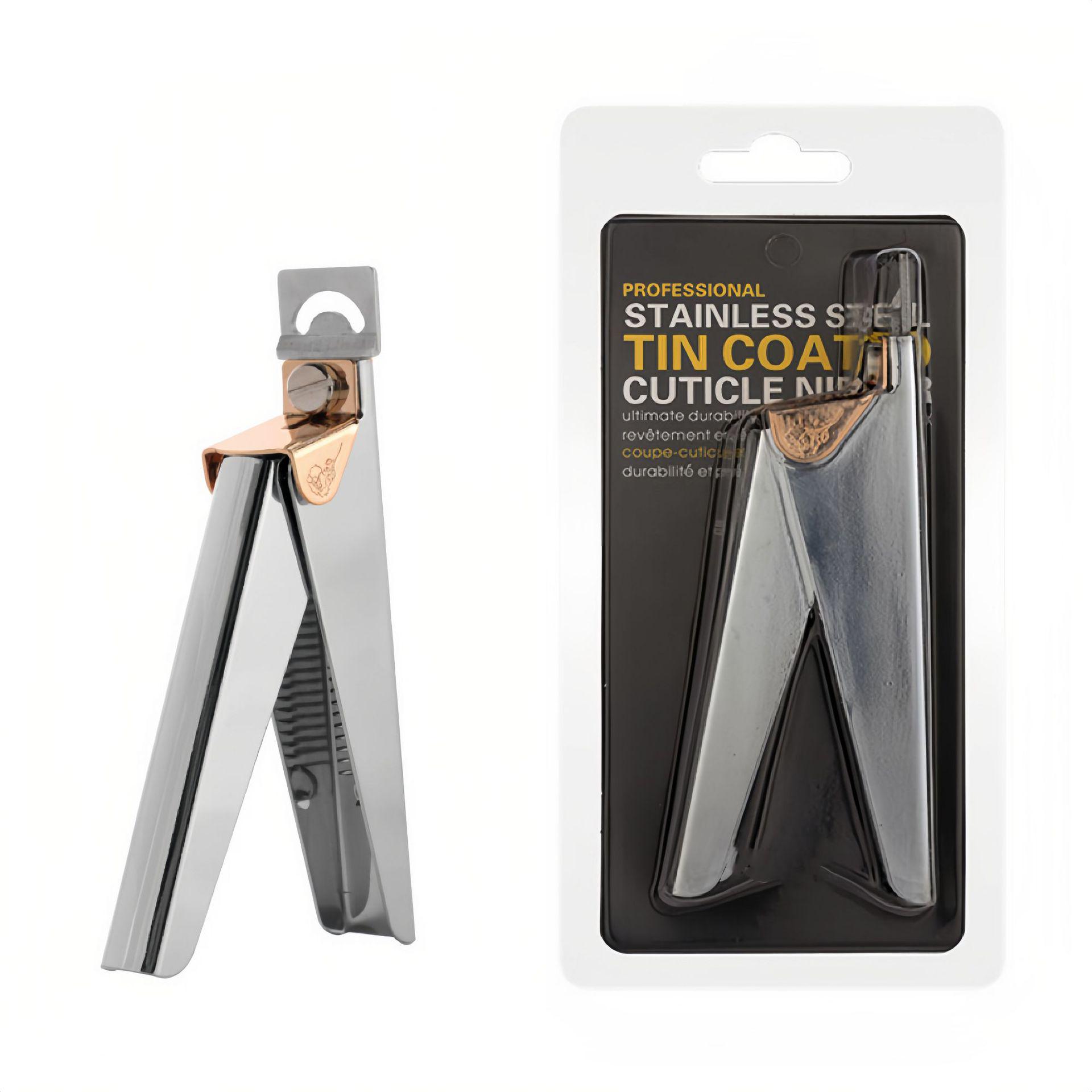 

U-Shaped Stainless Steel Nail Art Scissors - Easy Trim for Nail Tips