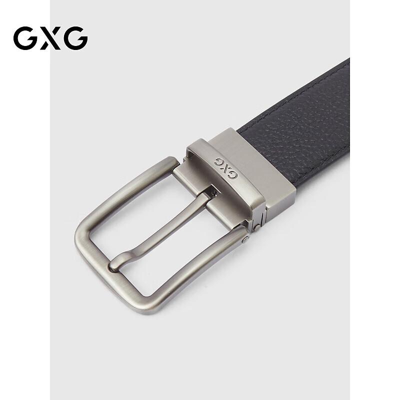 

Мужской кожаный ремень GXG в стиле Business Casual с пряжкой-булавкой 120cm