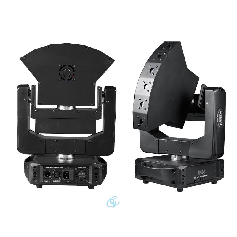 6 Eyes RGB Laser Moving Head Light Infinite Rotation Dmx512 Controller for Bar Club Wedding Party Stage