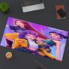 Tappetino Mouse con Stampa KPop Demon Hunters, per Tastiera, Laptop, PC, per Ufficio, Casa, Decorazione Scrivania, Regalo di Compleanno Perfetto per Giocatori