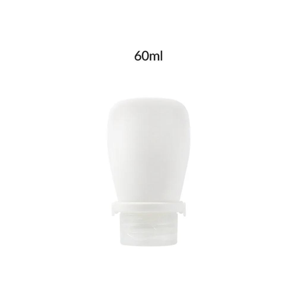 Leakproof Silicone Refillable Bottle Portable Soft Portable Dispensing Bottles Cosmetic