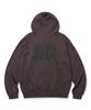 Painted Hoodie - Dark Brown