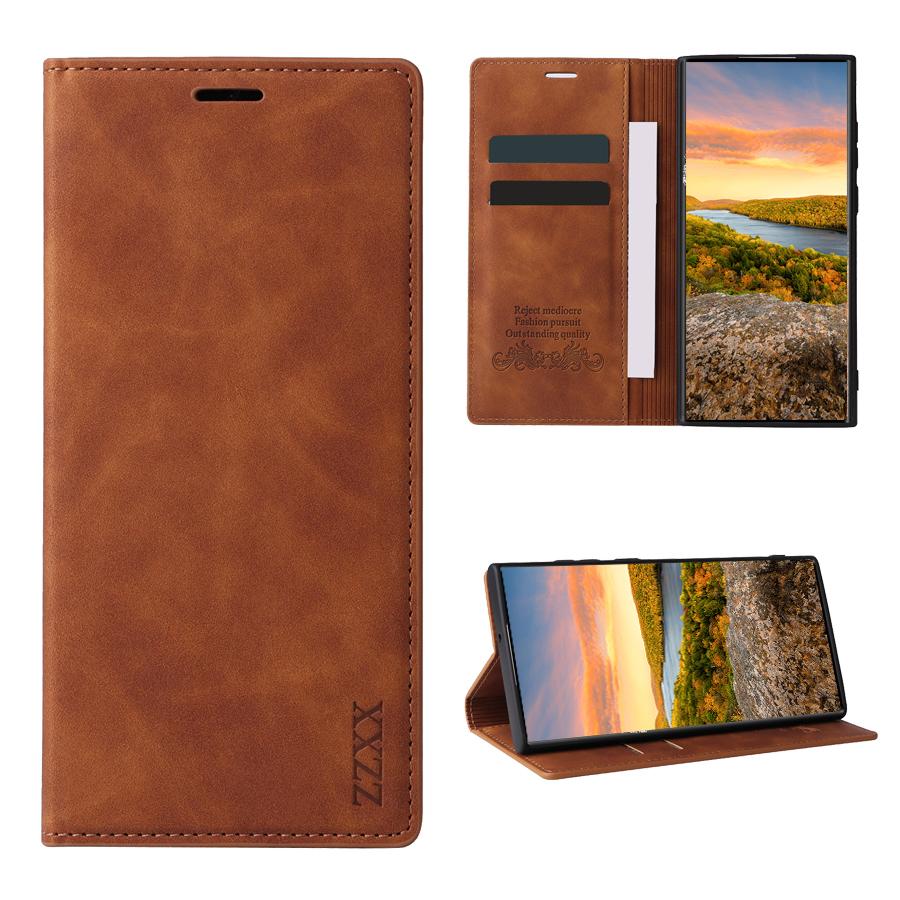 Wallet Card Slot Magnetic Flip Leather Case For Samsung Galaxy S26 Ultra S25 Plus S24 FE A06 A07 A16 A17 A26 A35 A36 A55 A56