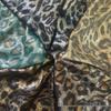 Leopard Velvet Metallic Silver Glitter Dress Fabric - Fashion Costume Performance Material