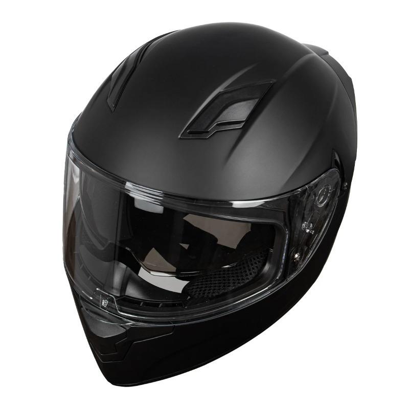 Full Face Motorcycle Helmet - Dual Lens DOT Certified All-Season Helmet