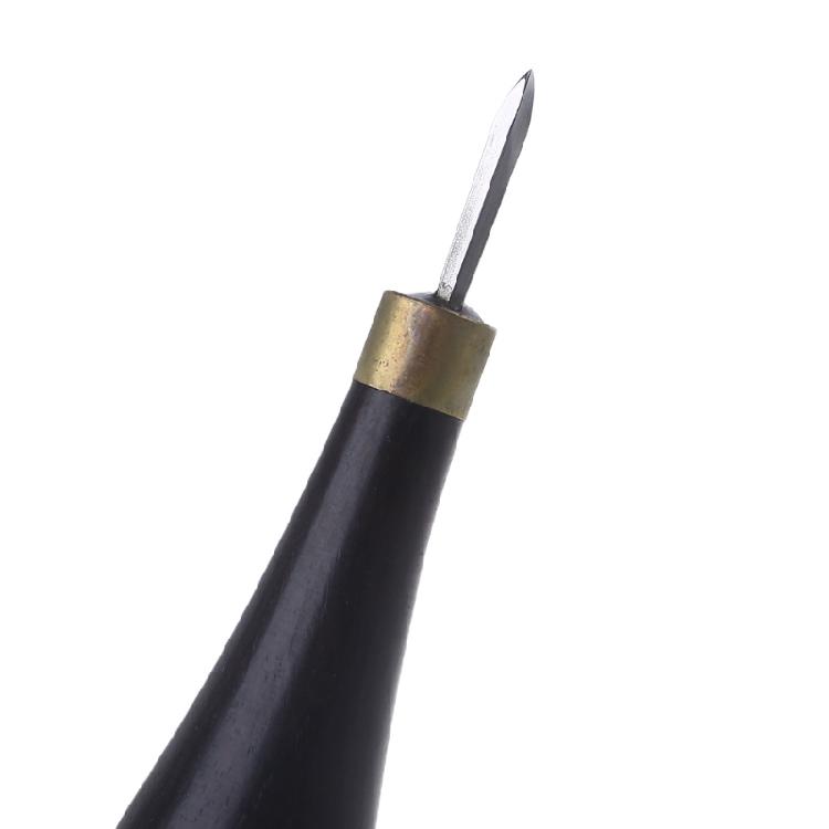 DIY Handmade Gourd Awl Spacing Leather Punch Tool for Handcraft Punching