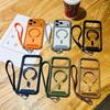 For iPhone 17 Pro Case Compatible with MagSafe TPU PC Clear Phone Back Cover with Wrist Strap