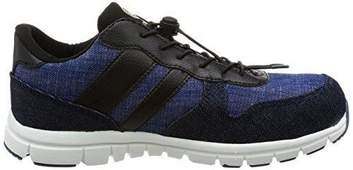Sundance Men's RZ-03 Indigo High-Cut Wide 4E Shoes, Size 25.5cm (RZ-01.02.03)