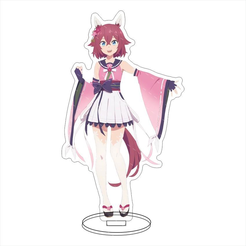 Uma Musume: Cinderella Gray 15CM Acrylic Standee - Perfect Desk Decor & Collection Display for Anime Fans, Ideal Gift