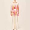 2024 Summer Women's Wide-Leg Long Pants Set - Slimming Casual Two-Piece Outfit
