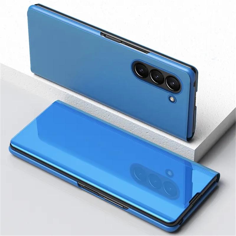 Book Leather Mirror Flip  Case For Samsung Galaxy S23 Ultra S22 S21 A04S A14 A24 A54 A53 Xiaomi Redmi Note 12 11 iPhone 15 14 13 12 11 Pro Max Cover