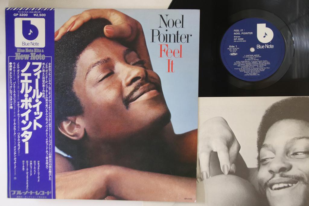 LP Record NOEL POINTER - Feel It GP3200 BLUE NOTE 1979 Japan Obi Jazz Used