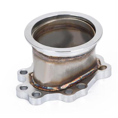 Turbo Adapter Flange T25 T28 GT25 GT28 8 Bolt To 3″ 76mm V Band Turbo Outlet Downpipe Flange Adapter